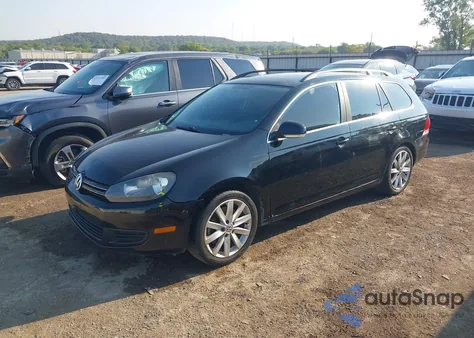 2012 Volkswagen Jetta Sportwagen 2.0L Tdi из США, поврежденный, VIN 3VWPL7AJ7CM690026